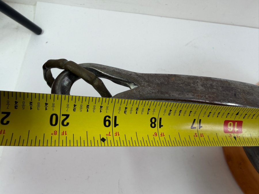 Vintage French Hammered Copper Saucepan 10'W X 20'L (RSF) [Photo 15]