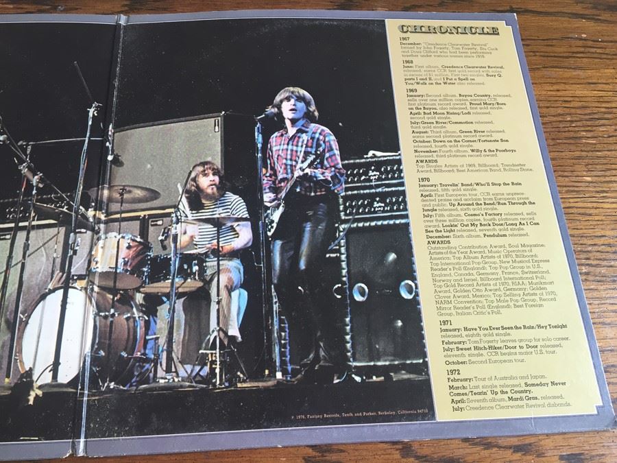 Creedence Clearwater Revival Featuring John Fogerty ‎- Chronicle - The 20 Greatest Hits - Fantasy ‎- CCR-2 [Photo 4]