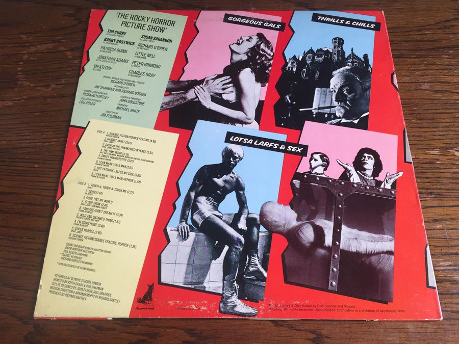 Rocky Horror Picture Show, The ‎- The Rocky Horror Picture Show - Ode Records - SP-77031 [Photo 2]