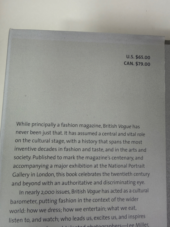 'Vogue 100 A Century Of Style' Coffee Table Book (HA) [Photo 2]