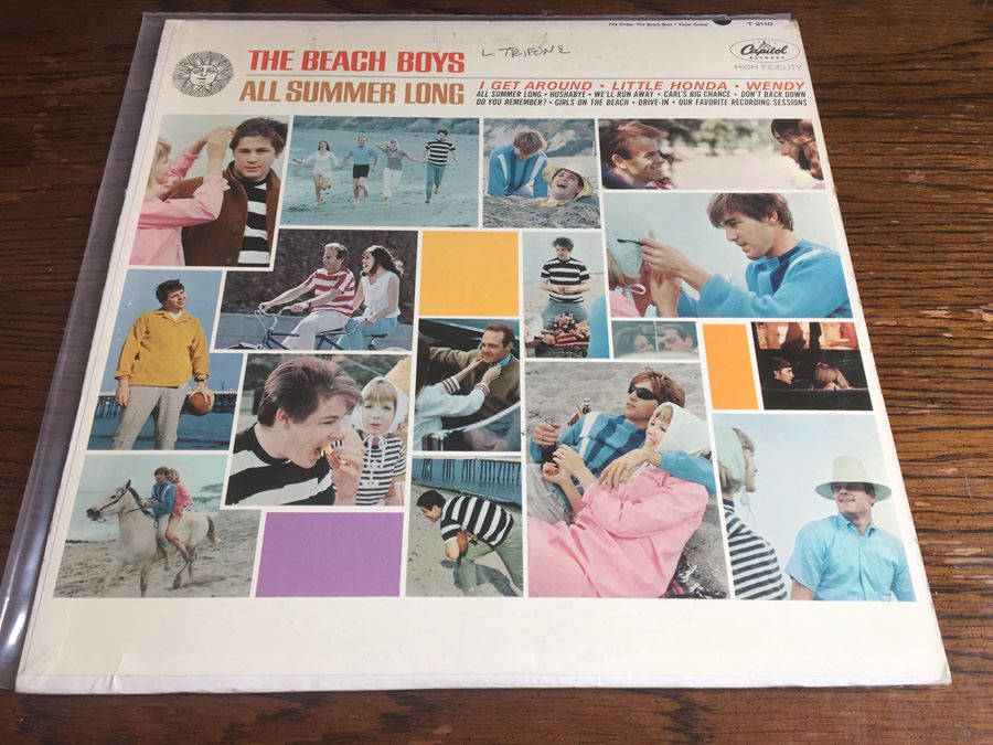 The Beach Boys ‎- All Summer Long - Capitol Records ‎- T 2110 [Photo 1]