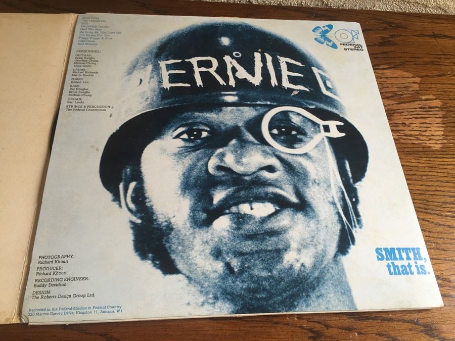 Ernie Smith ‎- Smith, That Is - London Records ‎- FLD-JA-161 - Federal Records [Photo 4]