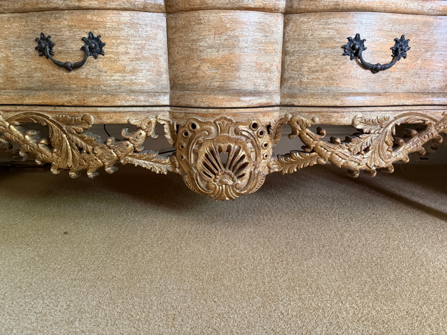 Pair Of Large 2-Drawer Bedside Tables Nightstands 52W X 24D X 35H [Photo 5]