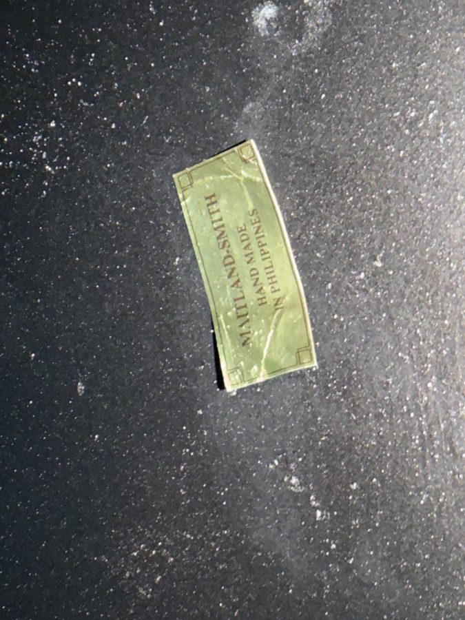 Stunning Huge Maitland-Smith Travertine Top Bronze Console Table 141'W X 26'D X 38'H [Photo 15]