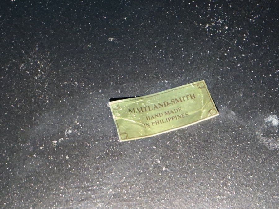 Stunning Huge Maitland-Smith Travertine Top Bronze Console Table 141'W X 26'D X 38'H [Photo 16]