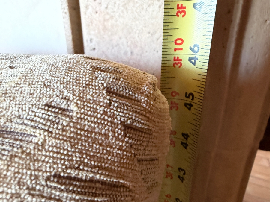 Oversized Upholstered Open Armchair With Brass Nailhead Trim 30'W X 30'D X 46'H [Photo 7]