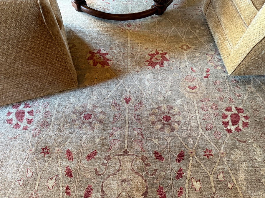 Stunning Handmade Wool Area Rug Made In Pakistan 157' X 218' [Photo 5]