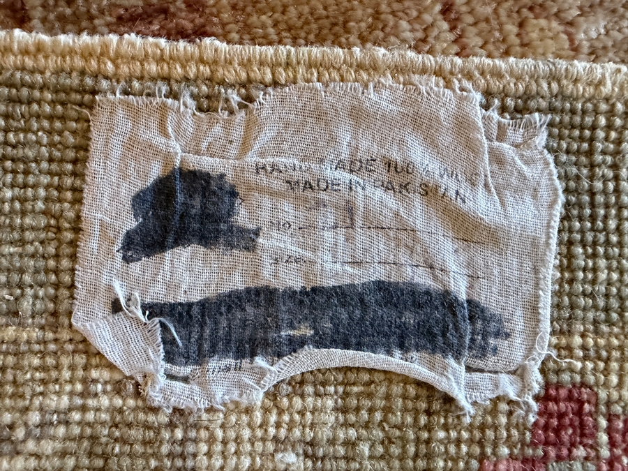 Stunning Handmade Wool Area Rug Made In Pakistan 157' X 218' [Photo 9]