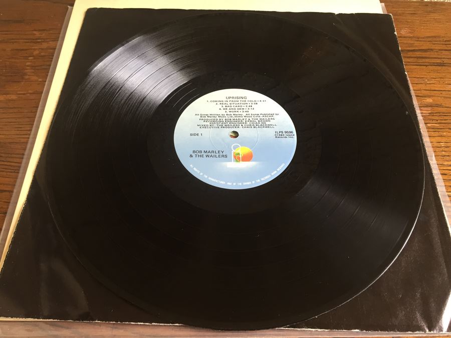 Bob Marley & The Wailers ‎- Uprising - Island Records ‎- ILPS 9596 [Photo 3]