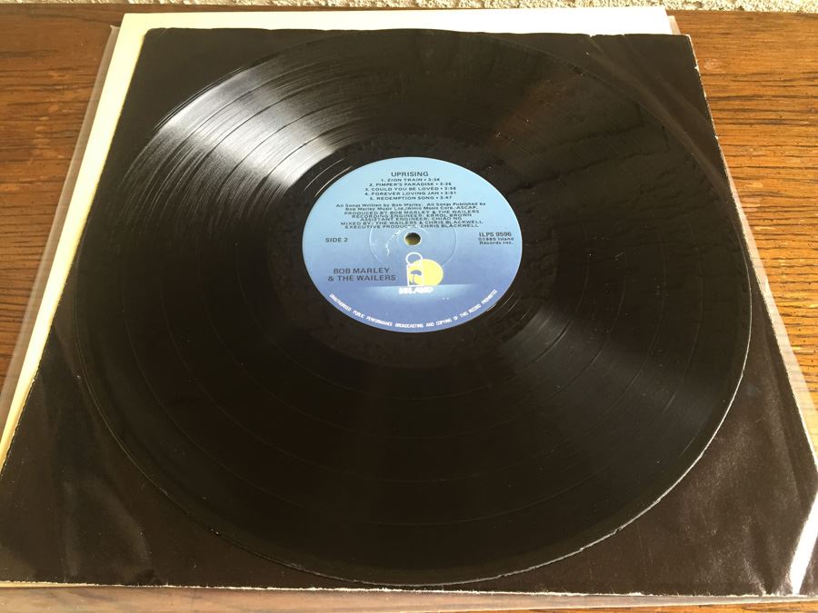 Bob Marley & The Wailers ‎- Uprising - Island Records ‎- ILPS 9596 [Photo 5]
