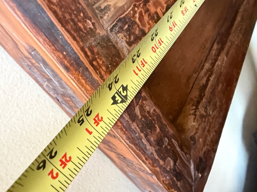 Large Antique Chinese Wooden Screen Panels (Does Not Include Carved Sculptures At Base Of Panels) 25'W X 106'H X 2.5'D [Photo 9]