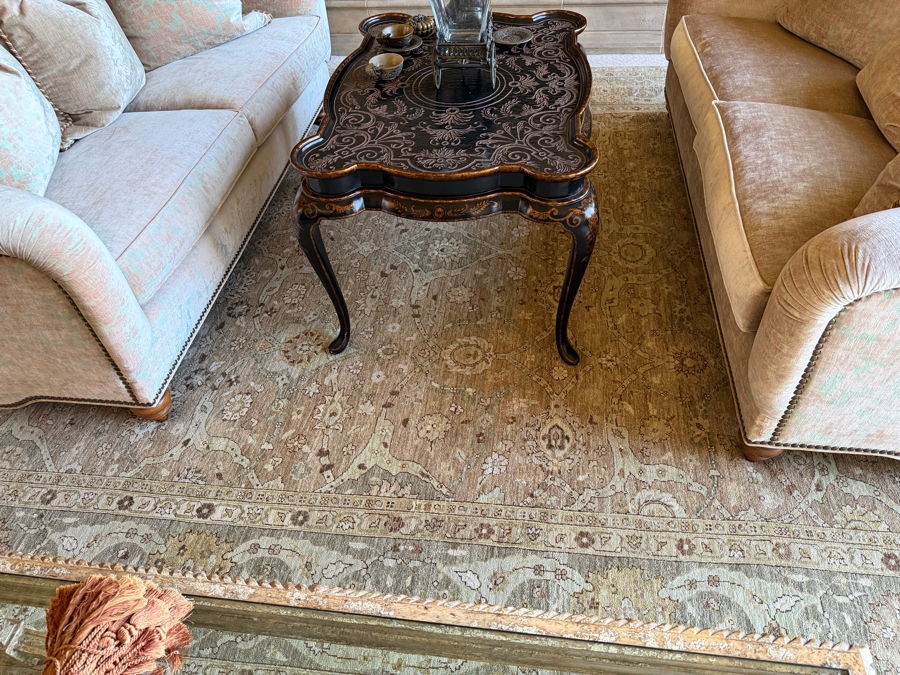 Hand Knotted Wool Area Rug 117 X 151 [Photo 4]