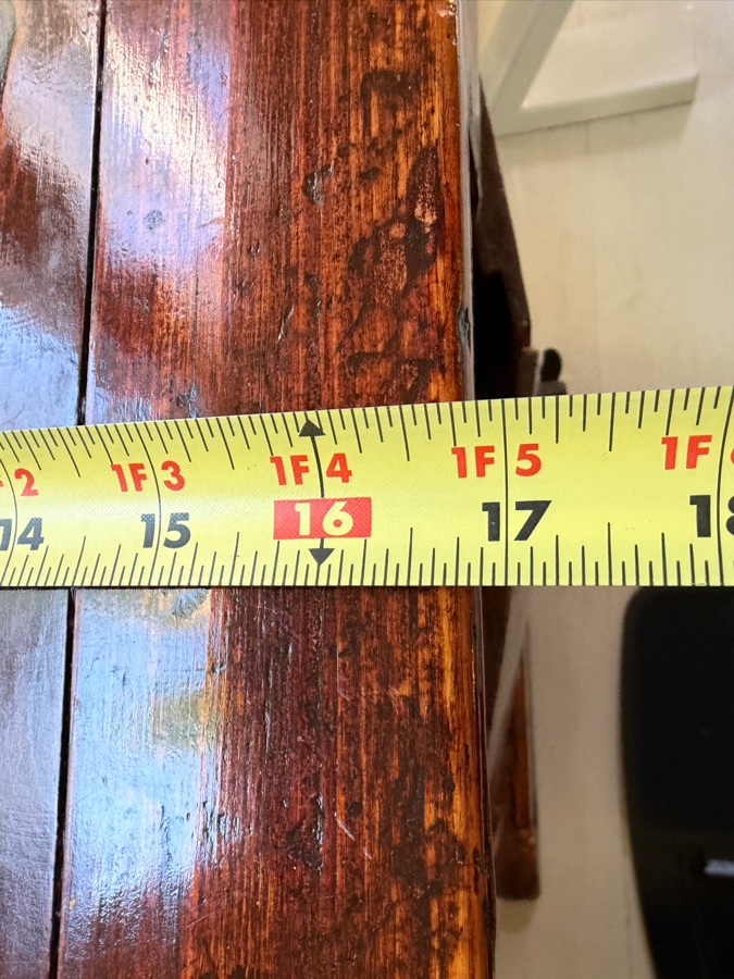 Antique Chinese Wooden Altar Cabinet Table 35W X 17D X 30H [Photo 8]