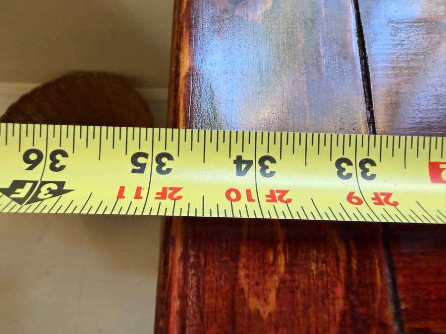 Antique Chinese Wooden Altar Cabinet Table 35W X 17D X 30H [Photo 7]