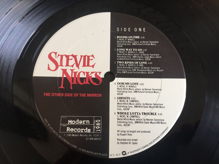Stevie Nicks ‎- The Other Side Of The Mirror - Modern Records ‎- 91245-1 [Photo 4]