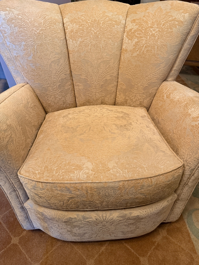 Pair Of Stunning Upholstered Down Armchairs 35W X 36D X 35H [Photo 5]