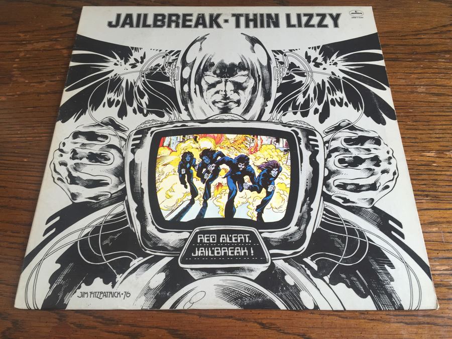Thin Lizzy ‎- Jailbreak - Mercury ‎- SRM-1-1081 [Photo 1]
