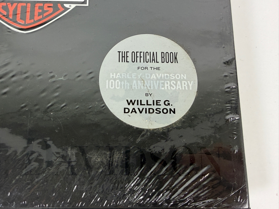 100 Years Of Harley-Davidson: The Official 100th Anniversary Book By Willie G. Davidson (2002 Hardcover Edition)  (RSF) [Photo 2]
