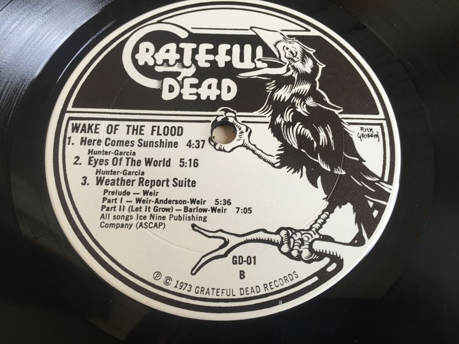 Grateful Dead “ Wake Of The Flood - Tour 1992 “ Original Vintage