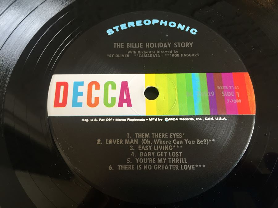 Billie Holiday ‎- The Billie Holiday Story - Decca ‎- DL 78930 [Photo 6]