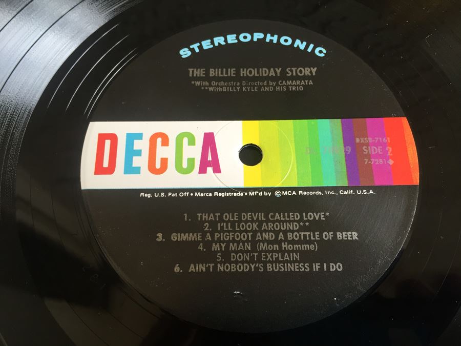 Billie Holiday ‎- The Billie Holiday Story - Decca ‎- DL 78930 [Photo 8]