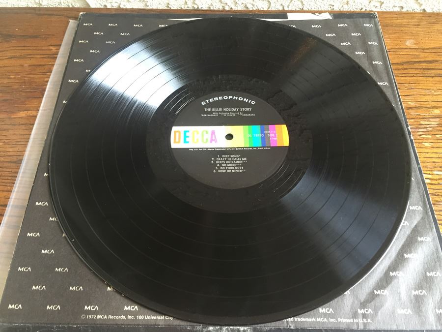 Billie Holiday ‎- The Billie Holiday Story - Decca ‎- DL 78930 [Photo 9]