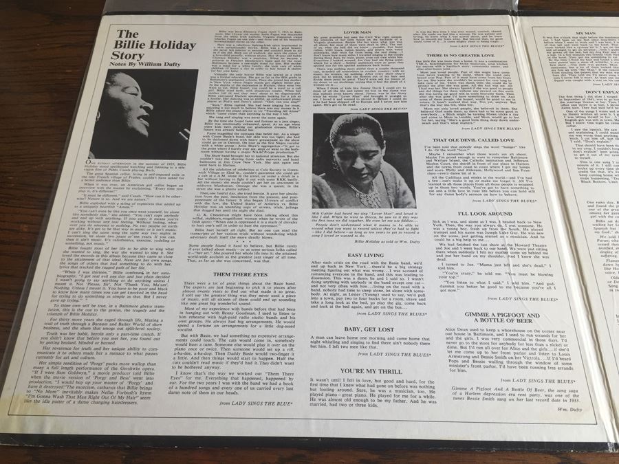 Billie Holiday ‎- The Billie Holiday Story - Decca ‎- DL 78930 [Photo 3]