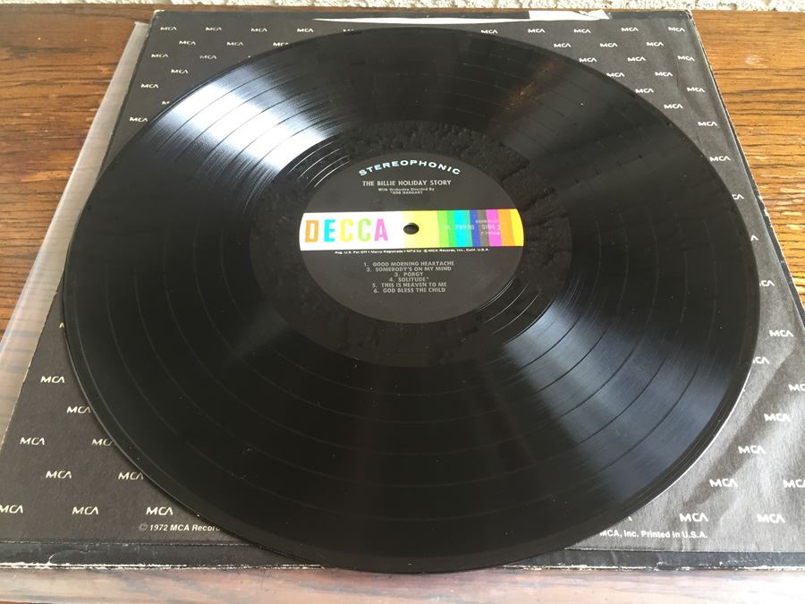 Billie Holiday ‎- The Billie Holiday Story - Decca ‎- DL 78930 [Photo 11]