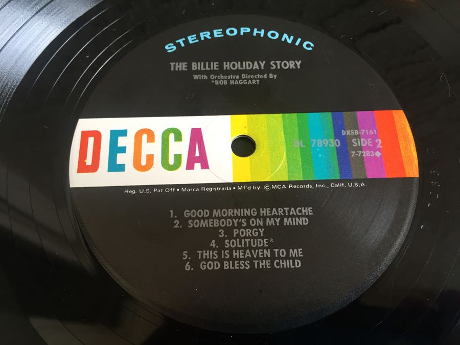 Billie Holiday ‎- The Billie Holiday Story - Decca ‎- DL 78930 [Photo 12]