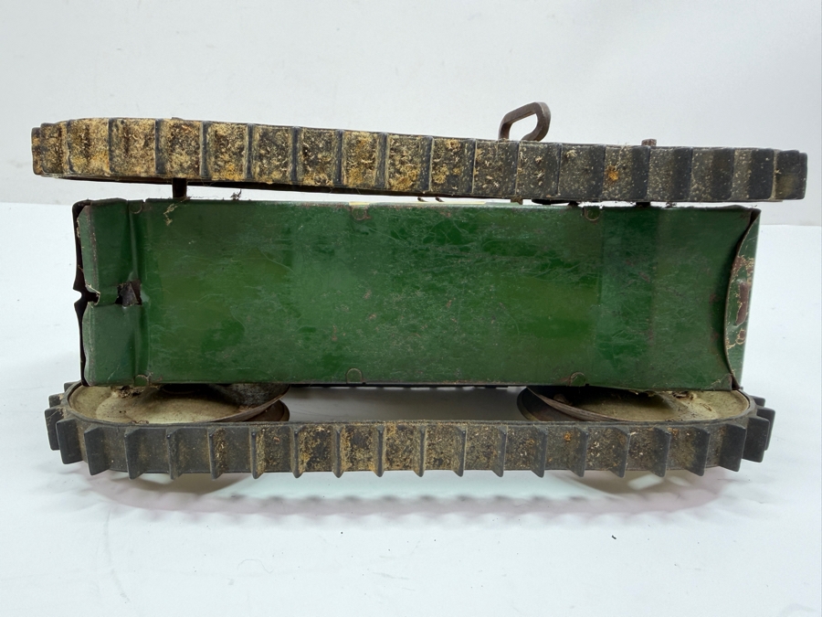 Vintage Marx Tin Litho Wind-Up Farm Tractor Circa 1940s 9W X 4H (RSF) [Photo 7]