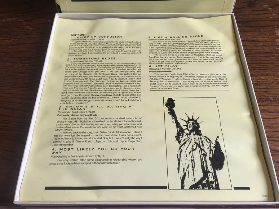 Bob Dylan ‎- Biograph - Columbia ‎- C5X 38830 - 5 x Vinyl - Compilation [Photo 11]