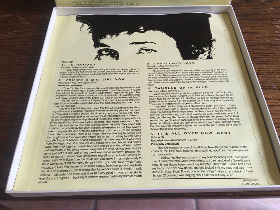Bob Dylan ‎- Biograph - Columbia ‎- C5X 38830 - 5 x Vinyl - Compilation [Photo 16]