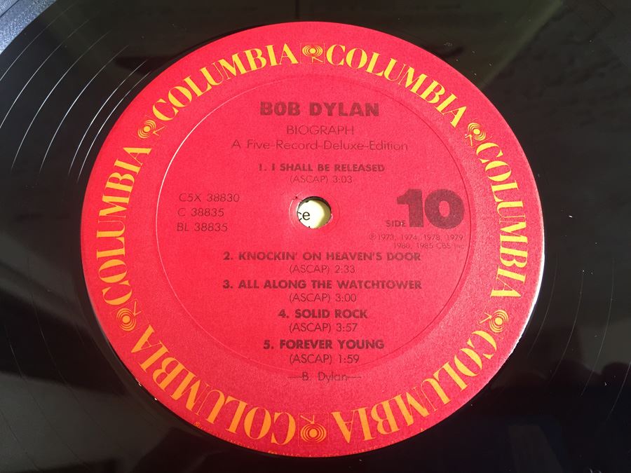 Bob Dylan ‎- Biograph - Columbia ‎- C5X 38830 - 5 x Vinyl - Compilation [Photo 33]