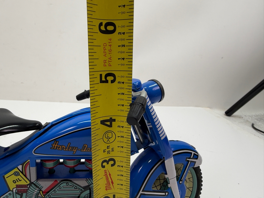 Harley-Davidson 2000 Reproduction Tin Toy Motorcycle 9.5W X 5H (RSF) [Photo 6]