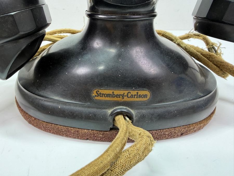 Antique Stromberg-Carlson D1-Type Desk Telephone 9W X 5H (RSF) [Photo 5]