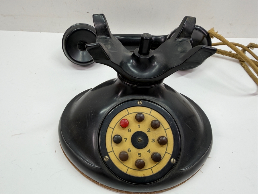 Antique Stromberg-Carlson D1-Type Desk Telephone 9W X 5H (RSF) [Photo 3]