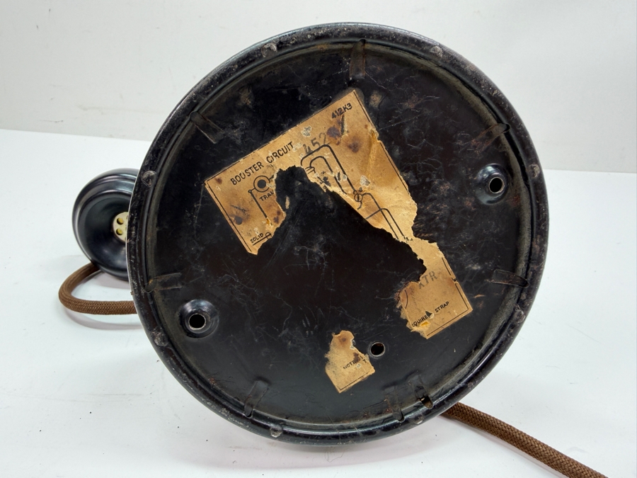 Antique Candlestick Telephone With 1908 Patent Date 11'H (RSF) [Photo 11]