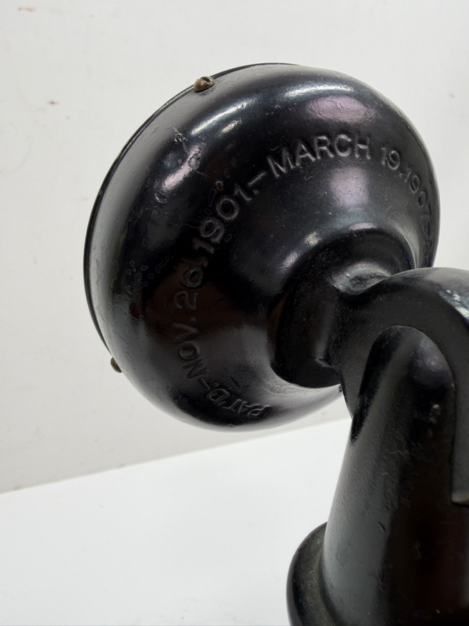 Antique Candlestick Telephone With 1908 Patent Date 11'H (RSF) [Photo 7]