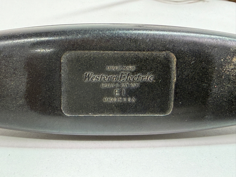 Western Electric Model 102 Rotary Dial Desk Telephone Circa 1920s 9W X 5H (RSF) [Photo 9]