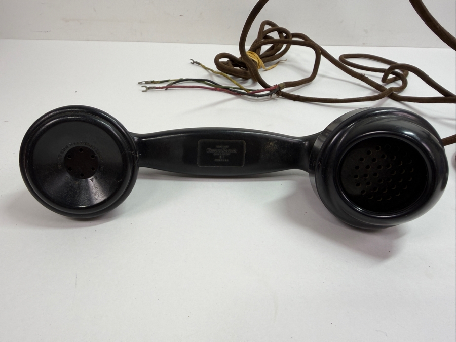 Western Electric Model 102 Rotary Dial Desk Telephone Circa 1920s 9W X 5H (RSF) [Photo 8]