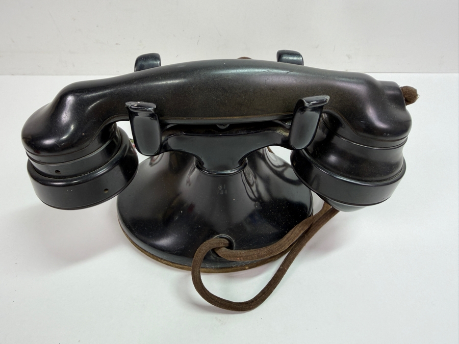 Western Electric Model 102 Rotary Dial Desk Telephone Circa 1920s 9W X 5H (RSF) [Photo 5]
