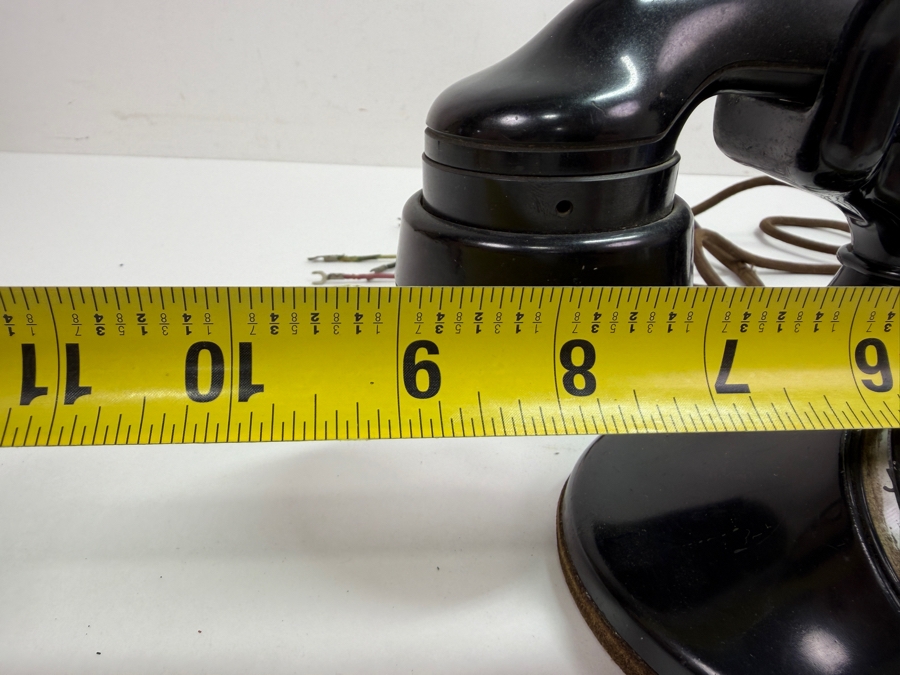 Western Electric Model 102 Rotary Dial Desk Telephone Circa 1920s 9W X 5H (RSF) [Photo 11]