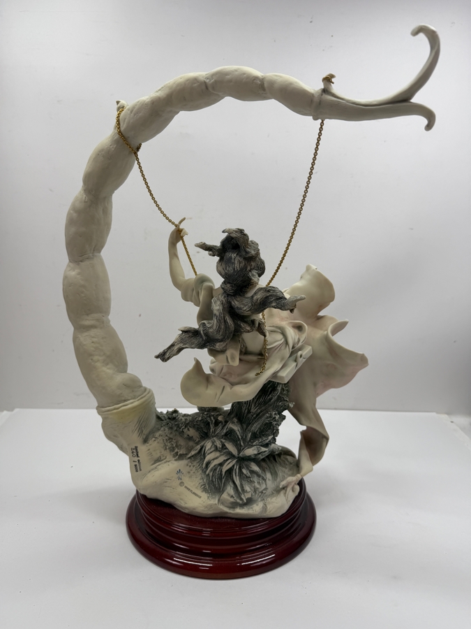 Giuseppe Armani Limited Edition Resin Figurine Titled 'Summertime' Handmade In Italy Numbered 260 Of 5,000 1993 Florence 17'H (RSF) [Photo 7]