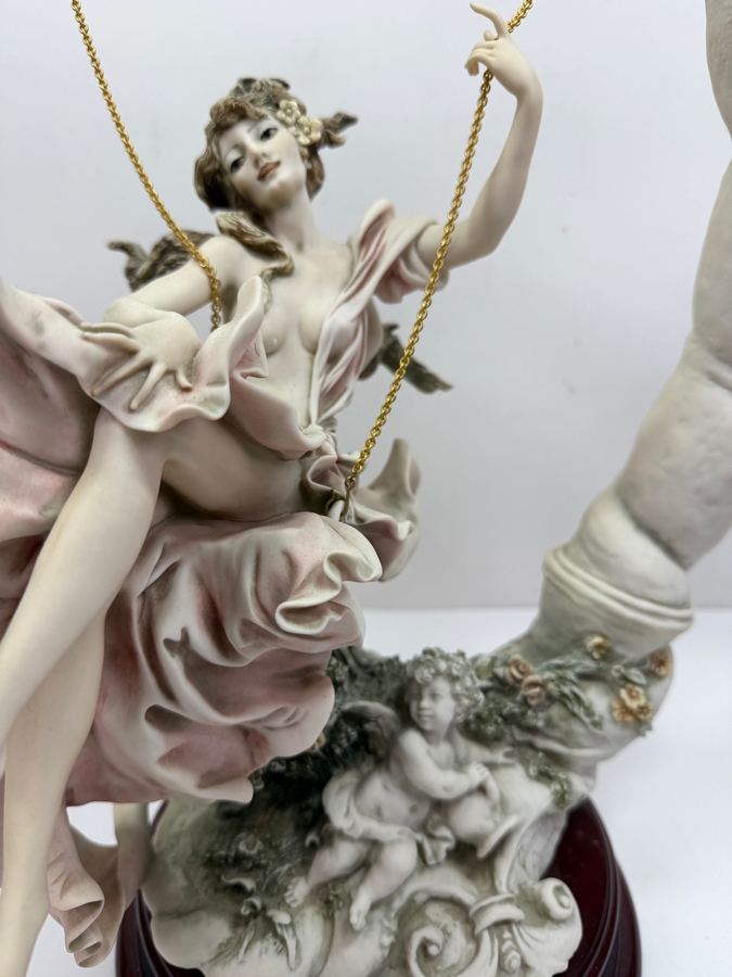 Giuseppe Armani Limited Edition Resin Figurine Titled 'Summertime' Handmade In Italy Numbered 260 Of 5,000 1993 Florence 17'H (RSF) [Photo 2]