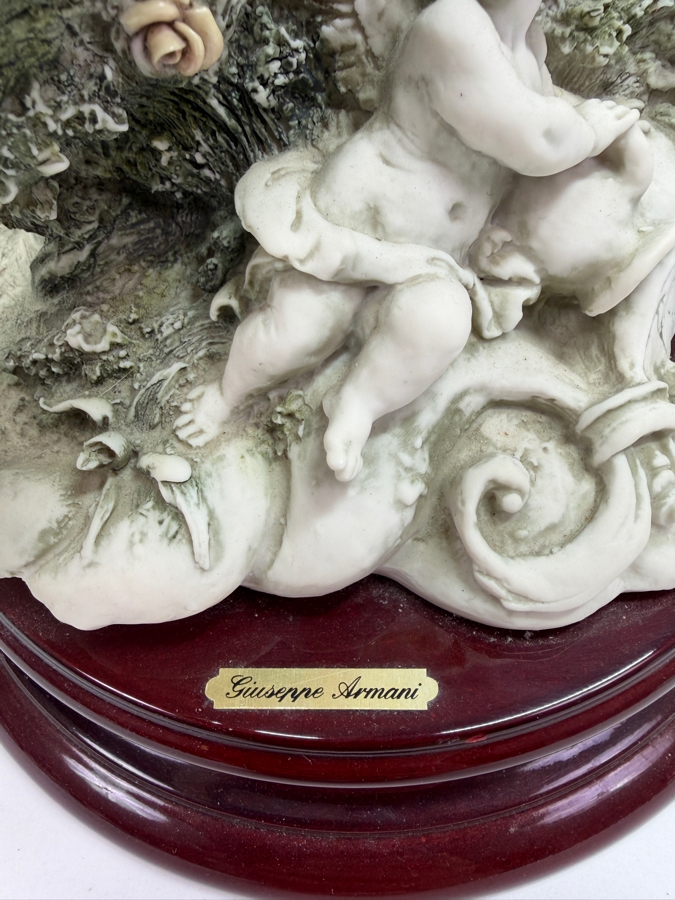Giuseppe Armani Limited Edition Resin Figurine Titled 'Summertime' Handmade In Italy Numbered 260 Of 5,000 1993 Florence 17'H (RSF) [Photo 3]