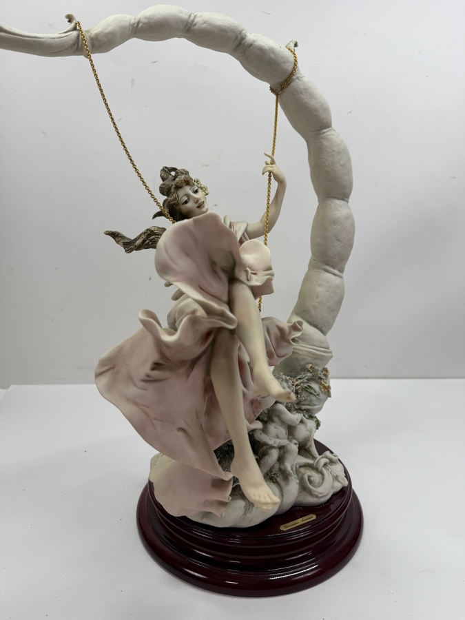 Giuseppe Armani Limited Edition Resin Figurine Titled 'Summertime' Handmade In Italy Numbered 260 Of 5,000 1993 Florence 17'H (RSF) [Photo 12]