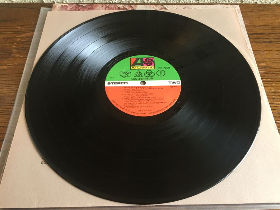 Led Zeppelin ‎- Untitled - Atlantic ‎- SD 7208 [Photo 9]