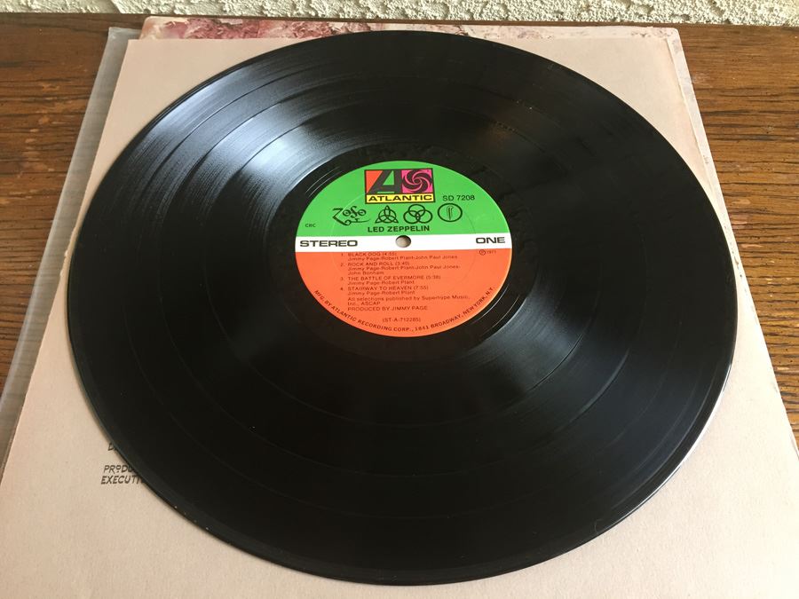 Led Zeppelin ‎- Untitled - Atlantic ‎- SD 7208 [Photo 7]