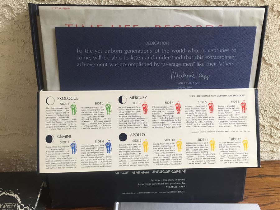 To The Moon - Time Life Records ‎- STL 163 - 6 x Vinyl Box Set [Photo 8]