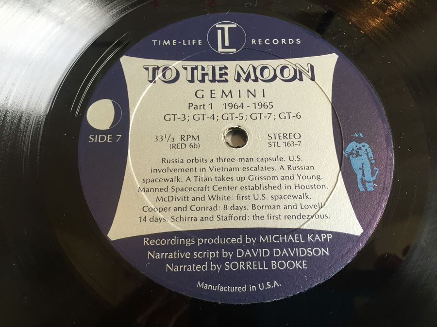 To The Moon - Time Life Records ‎- STL 163 - 6 x Vinyl Box Set [Photo 30]